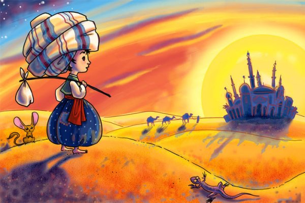 Маленький МУК иллюстрации