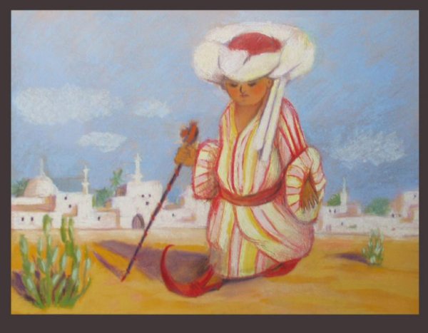 Силуэт маленького мука