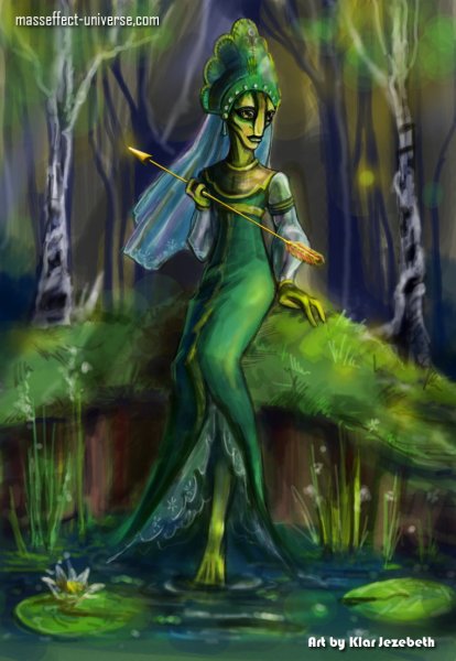 Царевна лягушка в виде человека