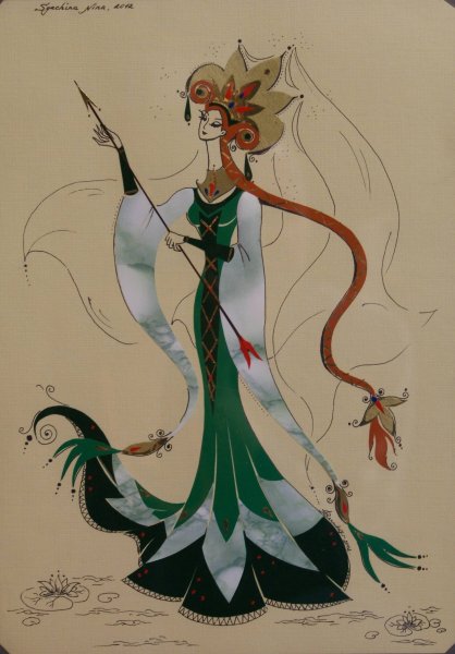 Царевна лягушка в обличии человека