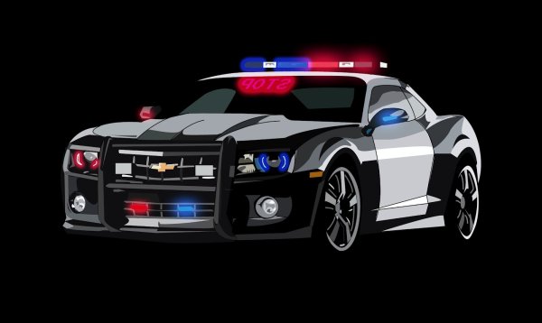 Chevrolet Camaro Police car