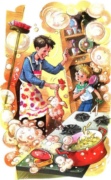 Куриный бульон Драгунский