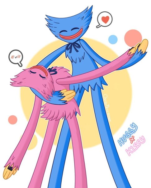 Кисси Мисси и Хагги Вагги арт