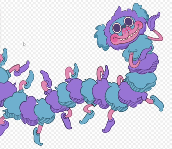 ПИДЖЕЙ Мопс гусеница