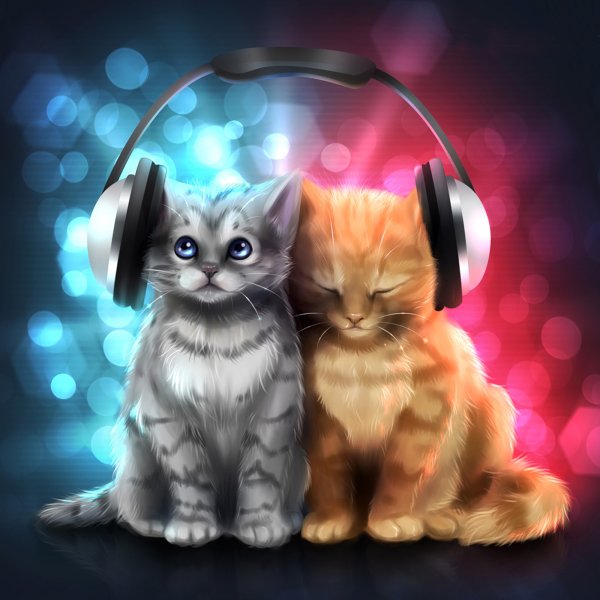 Котенок арт