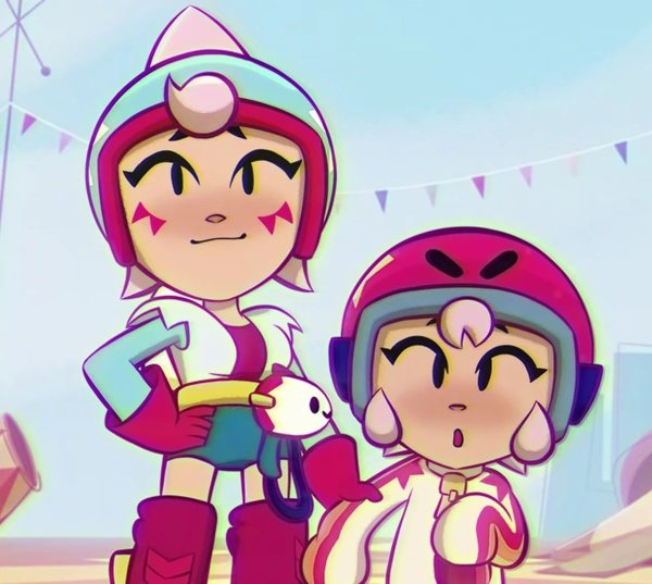 Джанет и Бонни БРАВЛ старс