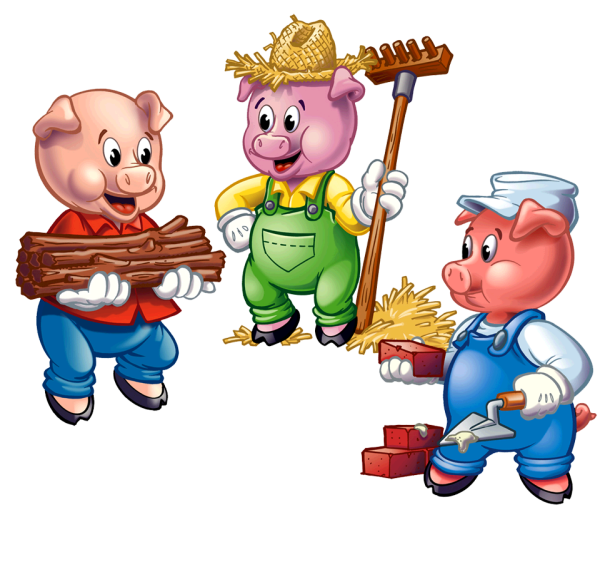 Три поросенка Ниф Ниф Наф Наф Нуф Нуф