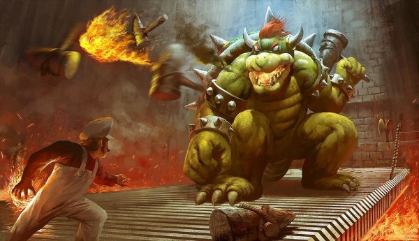 Марио 64 Боузер