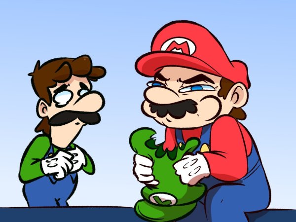 Luigi x Mario r63