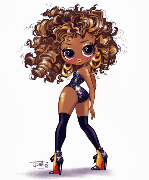 Кукла ЛОЛ кудрявая