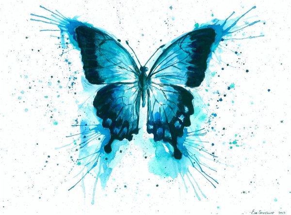 Бабочка арт
