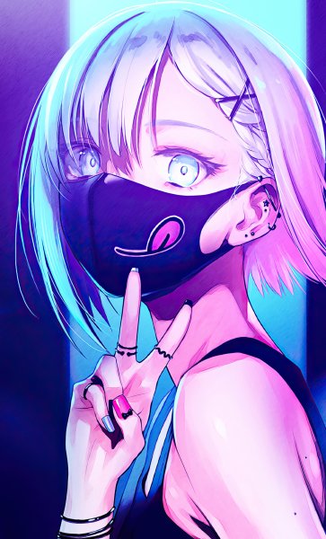 Аниме гирл неон