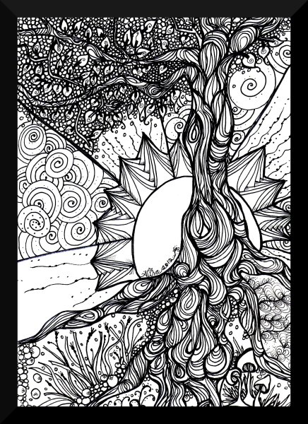 Раскраска антистрессресс