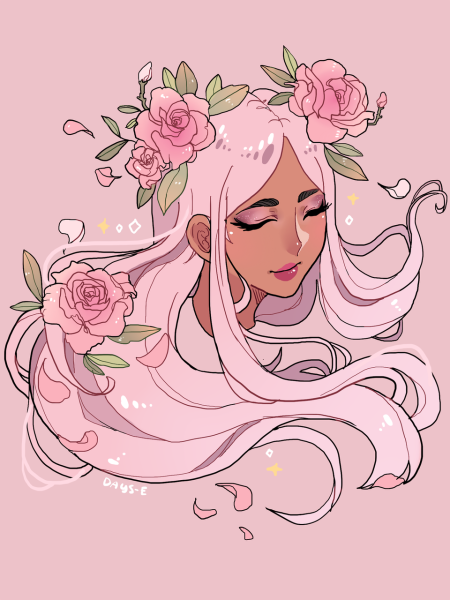 Нежный стиль рисования