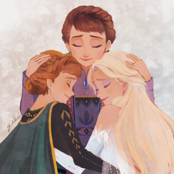 Королева Идуна Эльза и Анна