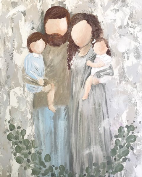 Семья рисунок