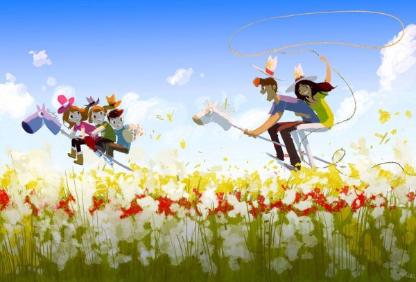 Счастье рисунок