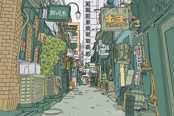 Зеленые арты для эстетики