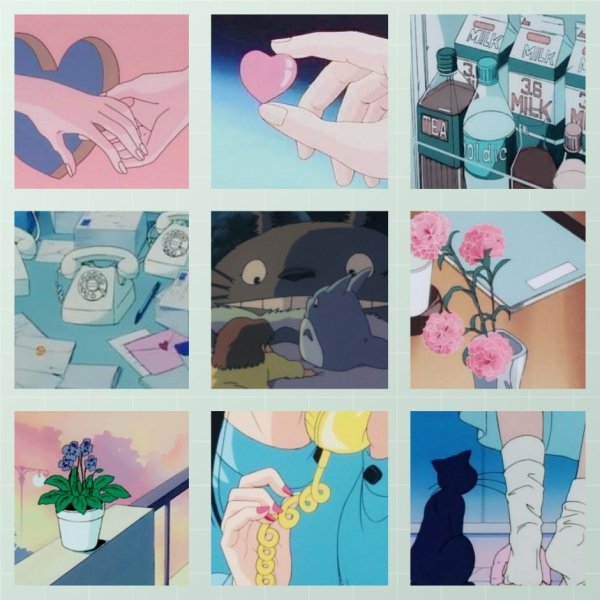 Эстетика инди КИД аниме