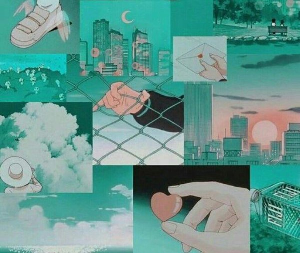 Аниме Эстетика коллаж