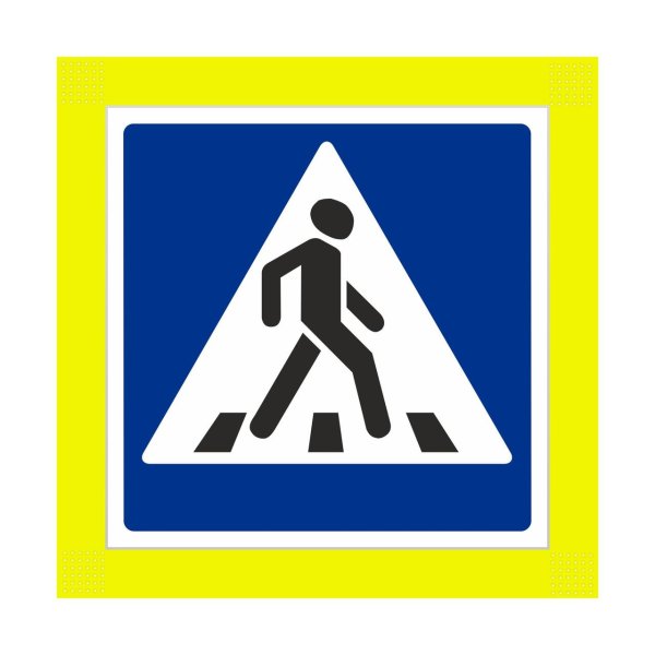 Знак пешеходный переход 5.19.2