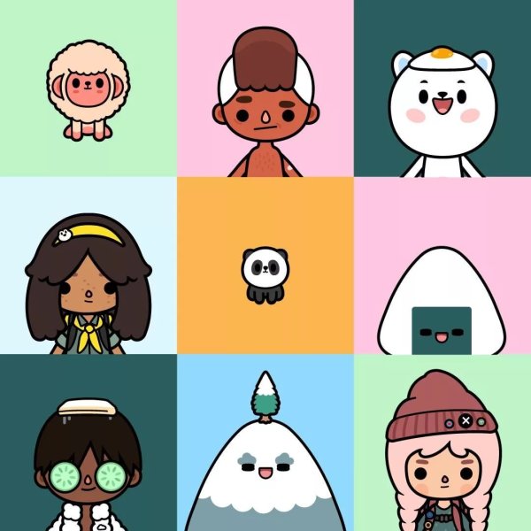 Toca boca персонажи