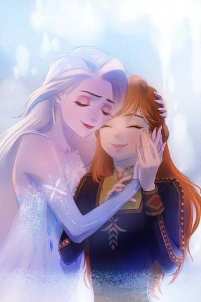 Холодное сердце 2 Анна и Эльза арт