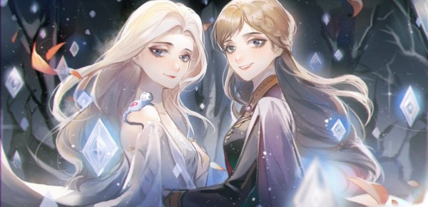 Эльза аниме Холодное сердце 2