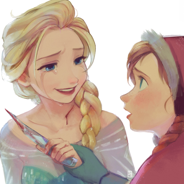 Эльза и Анна любовь