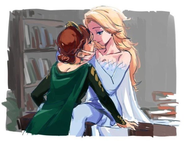 Elsanna Frozen 2 арт 18