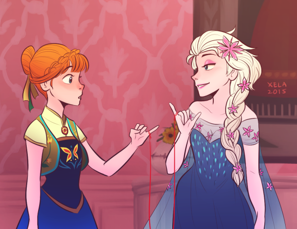 Elsa x Anna