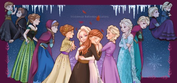 Эльза и Анга Королева Эрендел