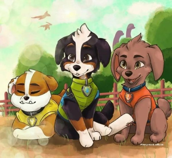 Paw Patrol Caramel fur