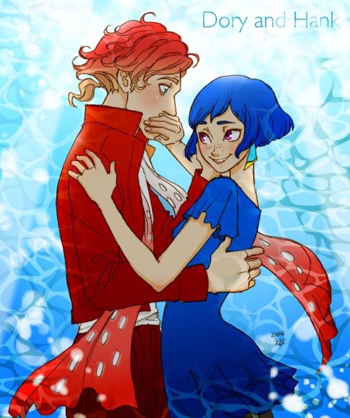 Дори и Хэнк аниме