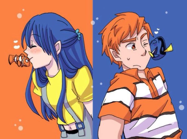 Дори и Марлин аниме