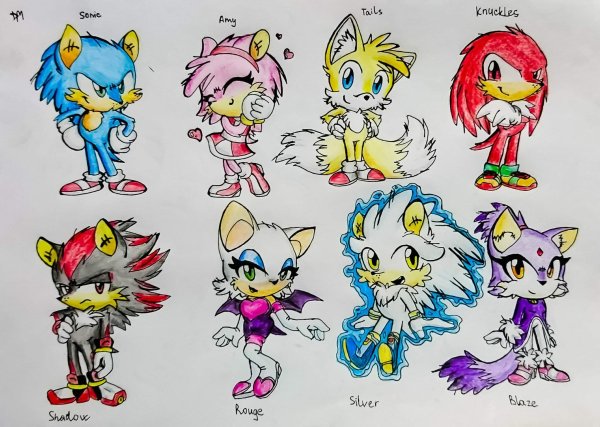 Мир Соника персонажи