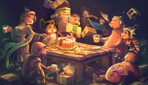 Арты на день рождения