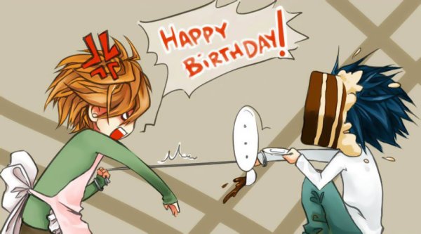 С днем рождения аниме