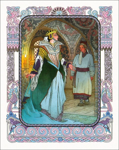 Иллюстрации Назарука к сказкам Пушкина