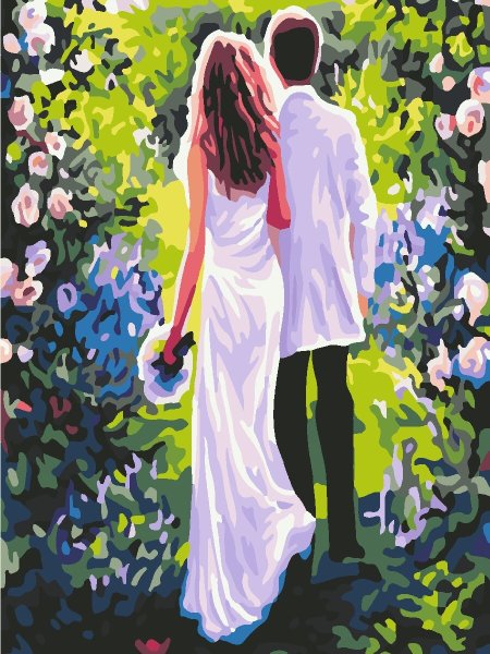 Картина пара влюбленных