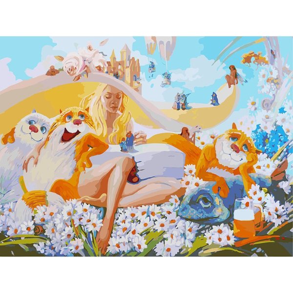 Рисунки по номерам на холсте