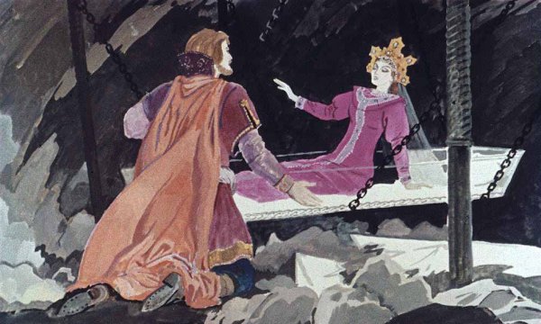 Александр Сергеевич Пушкин сказка о мертвой царевне и 7 богатырях