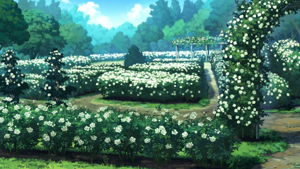 Аниме Цветущий сад