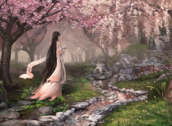 Аниме пейзаж