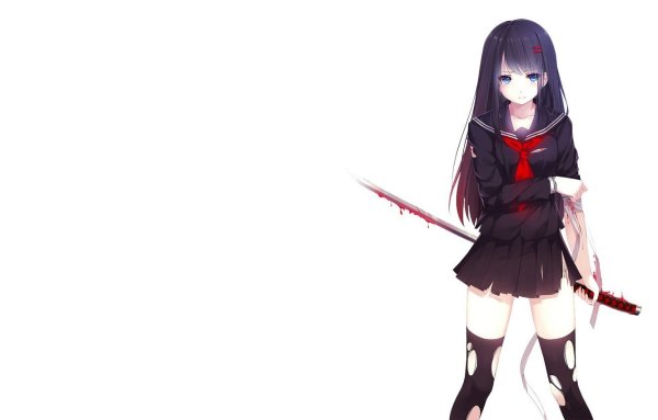 Caidychen sin с катаной