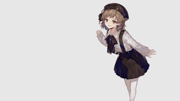 Аниме на белом фоне