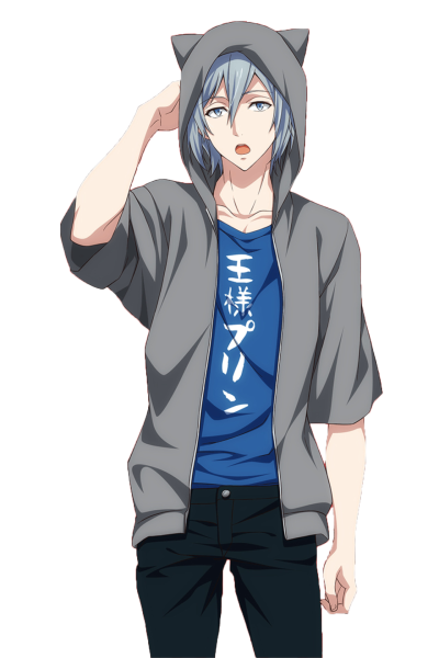 Аниме парни на прозрачном фоне