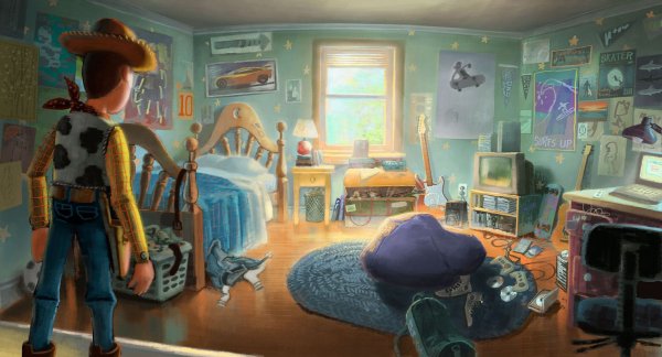 Toy story комната Энди