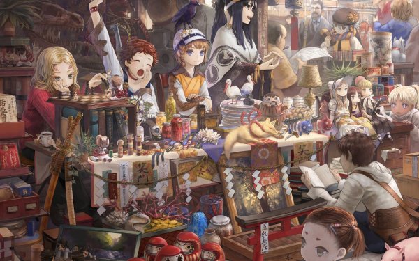 Оружейная Лавка аниме