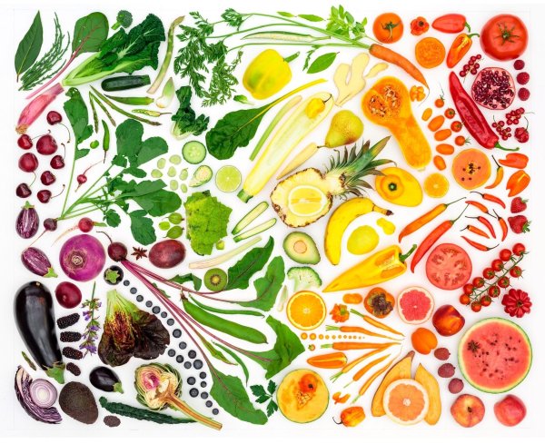 Орнамент из овощей